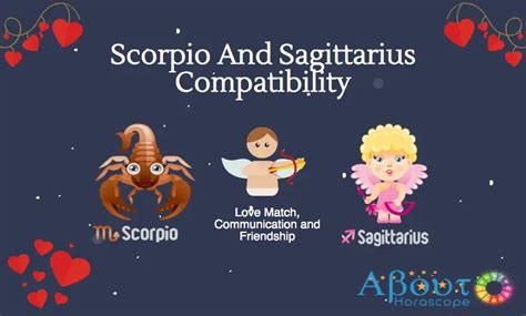 scorpio and sagittarius love match|More.